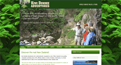 Desktop Screenshot of kiwidundee.co.nz